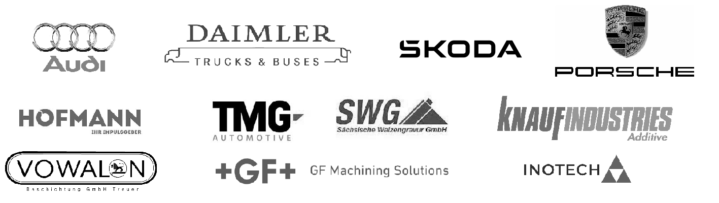Logos industrieller Kunden